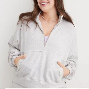 Aerie | chillax quarter zip